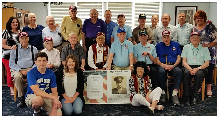 First 15 WWII Veterans at initial Roll Call lunch in Fort Worth