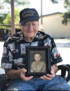 Dale Robinson, WWII Veteran, USA, Roll Call Fort Worth Texas