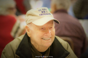 Doug Ray, WWII Veteran, USN, Roll Call Fort Worth Texas