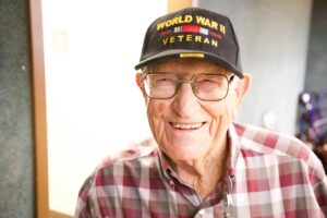 Ed Graham WWII Veteran USMC Roll Call Fort Worth Texas
