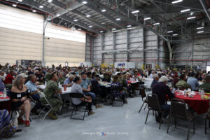 Hundreds of Veterans gather for monthly Roll Call Luncheon Fort Worth Texas April 2022