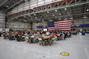 Hundreds of veterans gather at NAS Fort Worth JRB for monthly Roll Call Luncheon April 2022