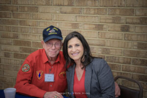 Iwo Jima Survivor Don Graves attends Fort Worth Roll Call Lunch February 2022