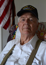 James Cosper, WWII and Korea Veteran, USN, Roll Call Fort Worth Texas