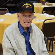 Tommy Stovall, WWII Veteran, USMC, Roll Call Fort Worth Texas