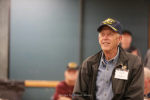 US Navy Veteran Doug Yett at Fort Worth Roll Call monthly lunch January 2022