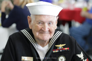 US Navy Veteran George Bettes Fort Worth Roll Call Luncheon April 2022