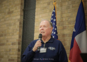 USAF Vietnam Veteran Bucky Geer speaks at Fort Worth Roll Call lunch February 2022