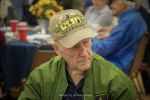 Vietnam Vet at Fort Worth Roll Call Luncheon, February 2022
