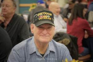 Vietnam Veteran Rick Plockett attends Fort Worth Roll Call Luncheon, February 2022