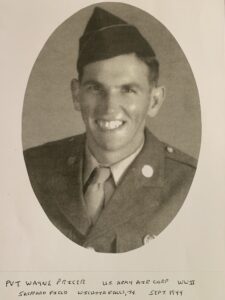 Wayne Pricer, WWII Veteran, USAAC, Roll Call Fort Worth Texas