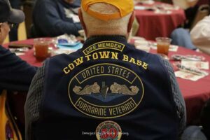 Cowtown Submarine Veteran at Roll Call Luncheon Fort Worth Texas November 2022