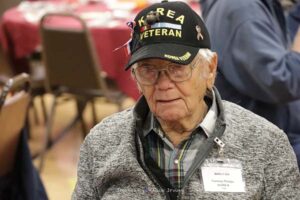 Korea Veteran Tommy Phelps at Roll Call Luncheon Fort Worth Texas November 2022