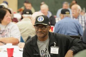 US Air Force Veteran Ferriel Burns Fort Worth Roll Call Veterans Luncheon October 2022