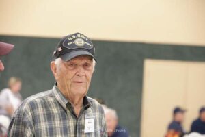 US Navy WWII Veteran Jack Stowe Fort Worth Roll Call Veterans Luncheon October 2022