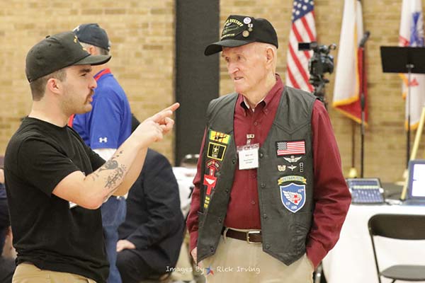 Vietnam Veteran Doug Peterson Fort Worth Roll Call Veterans Luncheon October 2022