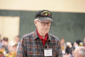 WWII and Korea USMC Veteran Mel Sumrall Fort Worth Roll Call Veterans Luncheon October 2022