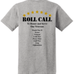 Roll Call T-shirt eras