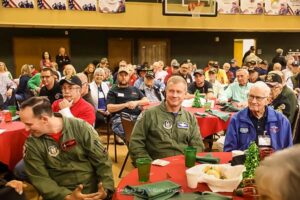 10th Air Force and 301st Fighter Wing leadership from NAS JRB Fort Worth attend Roll Call Luncheon December 2022