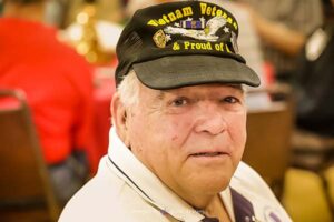 Vietnam Veteran at Roll Call Luncheon fort Worth Texas December 2022