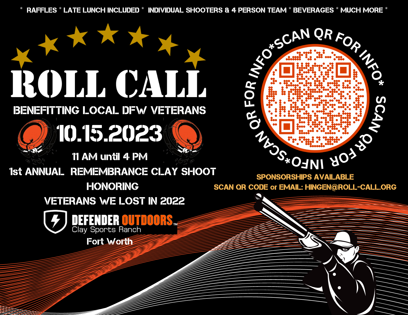 Roll Call Clay Shoot