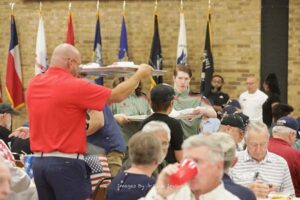 Roll Call Fort Worth Volunteers serve meals to veterans at monthly luncheon May 2023