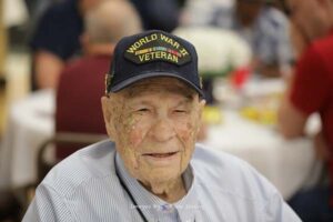 Roll Call Fort Worth WWII Veteran Bill McIntyre May 2023