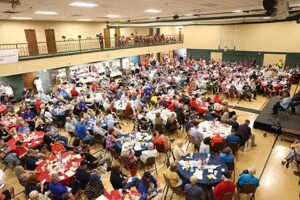 Roll Call Fort Worth Veterans listen to Tuskegee Airman Dr Richardson speak during luncheon June 2023